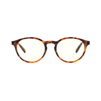 Gunnar Optiks Attaché, Oval, Klassisch, Braun, Nylon-Polymer, Transparent, 5 cm