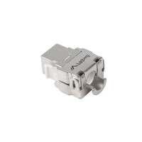 Lanberg KSF6-2000, Flach, Edelstahl, RJ-45, LSA,...