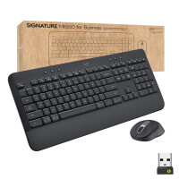 Logitech Signature MK650 Combo For Business, Kabellos,...