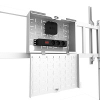 Neomounts FL50-575WH1 - Move Go XL Mobile Floor Stand fast