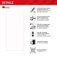 DISPLEX Panzerglas (10H - 2D) für Samsung Galaxy A54 5G - Eco-Montagerahmen - kratzer-resistent - Samsung - Galaxy A54 5G - Trockene Anwendung - Schlagfest - Kratzresistent - Staubresistent - Transparent - 1 Stück(e)