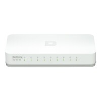 D-Link GO-SW-8E/E, Unmanaged, Fast Ethernet (10/100),...
