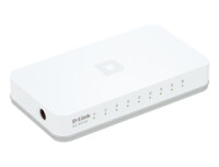 D-Link GO-SW-8E/E, Unmanaged, Fast Ethernet (10/100),...