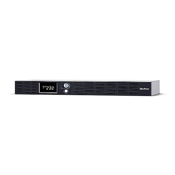 CyberPower Systems CyberPower OR600ERM1U Line-Interactive USV 600VA/360W Rackmount 1U,USB (HID), AVR, LCD, Ausgang (6) IEC, Expansion Port für opt. Netzwerkkomunikation, Line-Interaktiv, 0,6 kVA, 360 W, Sine, 165 V, 271 V