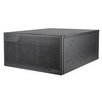 SilverStone Rack 5U Gehäuse RM 52 ATX Black - Server-Gehäuse - ATX