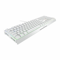 Cherry XTRFY MX 3.1, Kabelgebunden, USB, Mechanischer Switch, QWERTZ, RGB-LED, Weiß