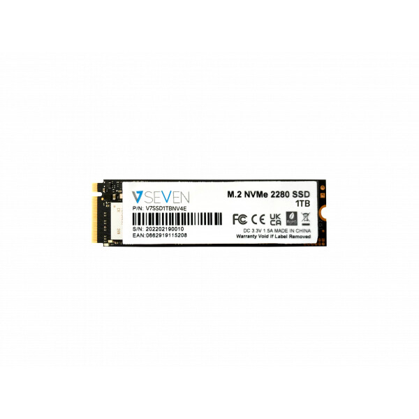 V7 V7SSD1TBNV4E, 1 TB, M.2, 7400 MB/s, 6 Gbit/s