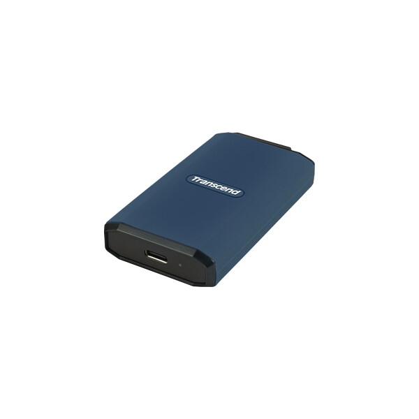 Transcend ESD410C, 1 TB, USB Typ-C, 2000 MB/s, 20 Gbit/s, Passwortschutz, Blau