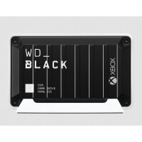 WD_BLACK Western Digital WD_BLACK D30, 1 TB, USB Typ-C, 3.2 Gen 2 (3.1 Gen 2), Schwarz, Weiß