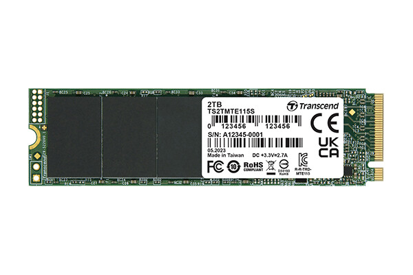Transcend PCIe SSD 115S - 1 TB - M.2 - 3200 MB/s