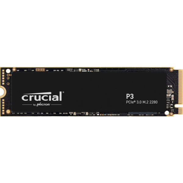 Crucial P3, 1 TB, M.2, 3500 MB/s