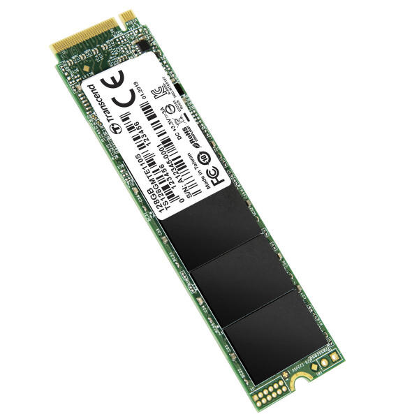 Transcend 110S, 128 GB, M.2, 1500 MB/s