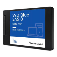 WD Blue SA510, 1000 GB, 2.5", 560 MB/s, 6 Gbit/s