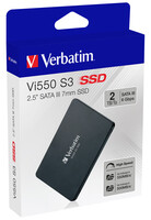 Verbatim Vi550 S3 - 2 TB - 2.5" - 550 MB/s - 6 Gbit/s