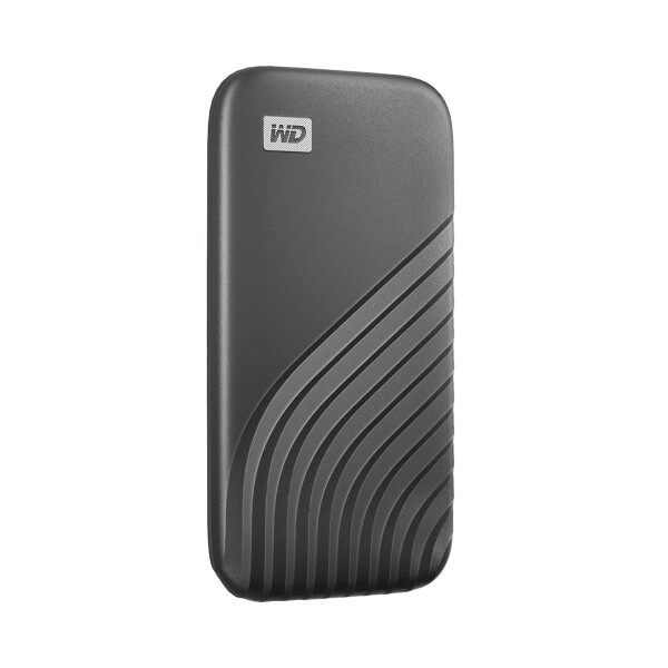 WD My Passport, 4 TB, USB Typ-C, 3.2 Gen 2 (3.1 Gen 2), 1050 MB/s, Passwortschutz, Grau