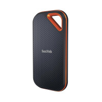 SanDisk Extreme PRO, 4 TB, USB Typ-C, 3.2 Gen 2 (3.1 Gen 2), 2000 MB/s, Passwortschutz, Schwarz, Orange