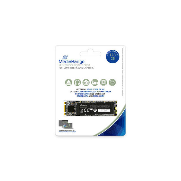 MEDIARANGE MR1021, 128 GB, M.2, 510 MB/s, 6 Gbit/s