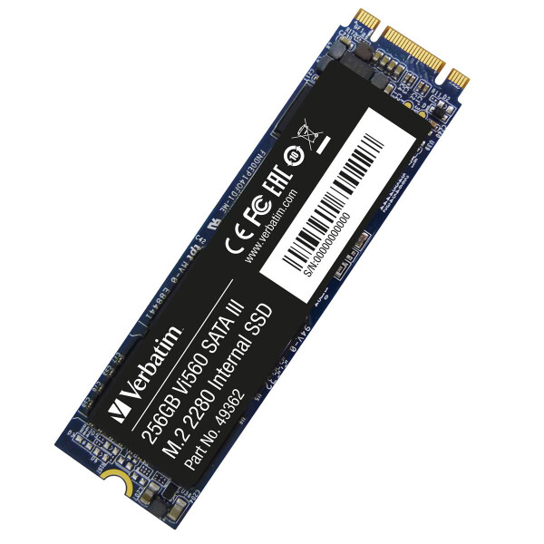 Verbatim Vi560 S3 M.2 SSD-Laufwerk 256 GB, 256 GB, M.2, 520 MB/s