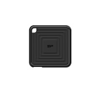 Silicon Power CP60 - 2 TB - USB Typ-A auf USB Typ-C - 3.2 Gen 2 (3.1 Gen 2) - 540 MB/s - Passwortschutz - Schwarz
