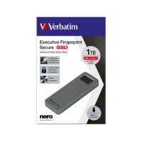 Verbatim 53657, 1 TB, USB Typ-C, 3.2 Gen 1 (3.1 Gen 1), 344 MB/s, 5 Gbit/s, Grau