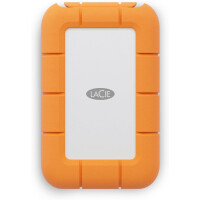 LaCie STMF500400, 500 GB, USB Typ-C, USB 3.2 Gen 2x2, 2000 MB/s, 40 Gbit/s, Grau, Orange