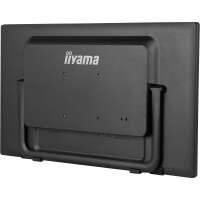 Iiyama 24” (60.5 cm) PCAP 10-Punkt Multi-Touch-Monitor mit Edge-to-Edge Glass Design - Anti-Fingerprint-Beschichtung - integrierter Webcam und einem flexiblem Standfuß - Digital Signage Flachbildschirm - 61 cm (24") - LED - 1920 x 1080 Pixel