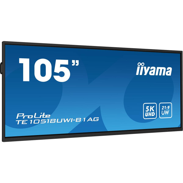 Iiyama TE10518UWI-B1AG, Digitale A-Platine, 2,67 m (105"), LED, 5120 x 2160 Pixel, WLAN, 24/7