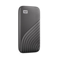 WD My Passport, 2 TB, USB Typ-C, 3.2 Gen 2 (3.1 Gen 2), 1050 MB/s, Passwortschutz, Grau