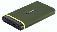 Transcend ESD380C - 500 GB - USB Typ-C - USB 3.2 Gen 2x2 - 20 Gbit/s - Passwortschutz - Grün
