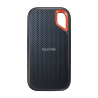 SanDisk Extreme Portable - 1 TB - USB Typ-C - 3.2 Gen 2 (3.1 Gen 2) - 1050 MB/s - Passwortschutz - Schwarz