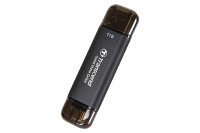 Transcend ESD310C - 1 TB - USB Typ-A auf USB Typ-C - USB 3.2 Gen 2x2 - 1050 MB/s - Schwarz