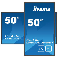 Iiyama LH5070UHB-B1, Digital Signage Flachbildschirm,...