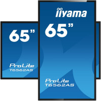 Iiyama T6562AS-B1, Interaktiver Flachbildschirm, 163,8 cm...