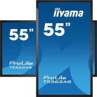 Iiyama T5562AS-B1, Interaktiver Flachbildschirm, 138,7 cm...