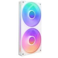 NZXT RF-U24HF-W1, Ventilator, 500 RPM, 2400 RPM, 75,12 cfm, Weiß