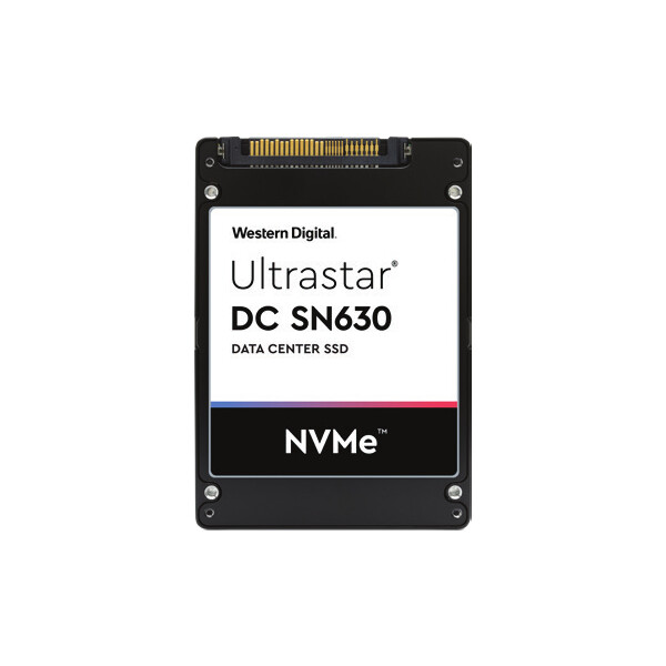 WD Ultrastar DC SN630, 3,84 TB, 2.5", 2580 MB/s