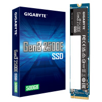 Gigabyte Gen3 2500E SSD 500GB, 500 GB, M.2, 2300 MB/s