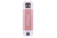 Transcend ESD310 - 512 GB - USB Typ-A auf USB Typ-C - 3.2 Gen 2 (3.1 Gen 2) - 10 Gbit/s - Passwortschutz - Pink