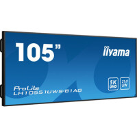 Iiyama LH10551UWS-B1AG, Digital Signage Flachbildschirm, 2,66 m (104.7"), LED, 5120 x 2160 Pixel, 24/7