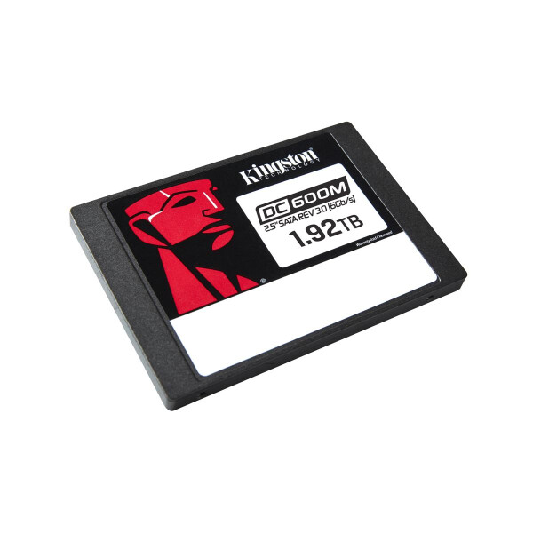 Kingston 1920G DC600M (gemischte Nutzung) 2,5" Enterprise SATA SSD, 1,92 TB, 2.5", 560 MB/s, 6 Gbit/s