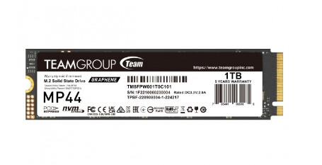 Team Group MP44L TM8FPW001T0C101 - 1 TB - M.2 - 7400 MB/s