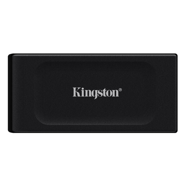 Kingston 2TB XS1000 External USB 3.2 Gen 2 Portable Solid State Drive, 2 TB, USB Typ-C, 3.2 Gen 2 (3.1 Gen 2), 1050 MB/s, Schwarz