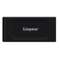 Kingston 2TB XS1000 External USB 3.2 Gen 2 Portable Solid State Drive, 2 TB, USB Typ-C, 3.2 Gen 2 (3.1 Gen 2), 1050 MB/s, Schwarz