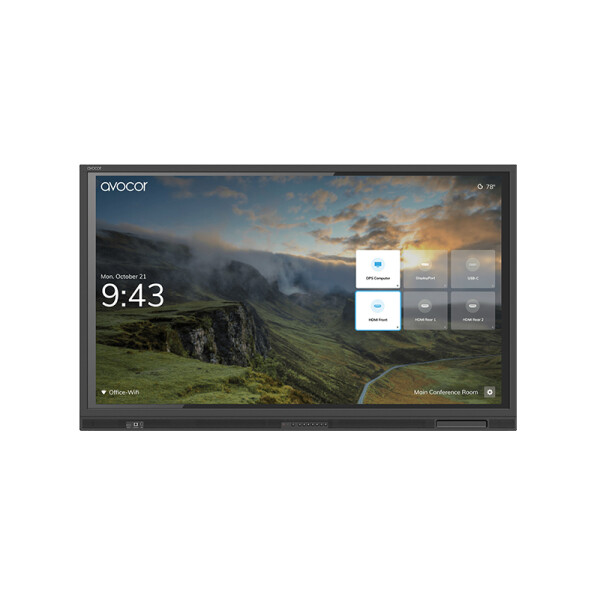 Avocor E series AVE-6540, 165,1 cm (65"), 400 cd/m², 1,07 Milliarden Farben, 3840 x 2160 Pixel, Direct-lit LED, 16:9