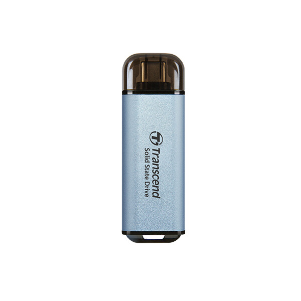 Transcend ESD300C, 512 GB, USB Typ-C, 1050 MB/s, Blau