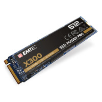 EMTEC X300 NVMe 512 GB - Solid State Disk