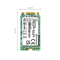 Transcend M.2 SSD 425S, 1000 GB, M.2, 550 MB/s