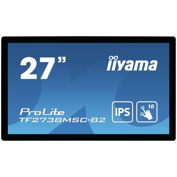 Iiyama ProLite Mit einer Full HD Auflösung (1920x1080) und projektiv kapazitiver 10-Punkt-Touch-Technologie bietet der TF2738MSC-B2 eine nahtlose und präzise Touch-Reaktion - 68,6 cm (27") - 1920 x 1080 Pixel - Full HD - LED - 5 ms - Schwarz