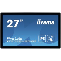 Iiyama ProLite Mit einer Full HD Auflösung (1920x1080) und projektiv kapazitiver 10-Punkt-Touch-Technologie bietet der TF2738MSC-B2 eine nahtlose und präzise Touch-Reaktion - 68,6 cm (27") - 1920 x 1080 Pixel - Full HD - LED - 5 ms - Schwarz