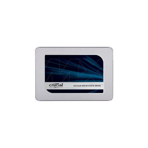 Crucial MX500, 500 GB, 2.5", 560 MB/s, 6 Gbit/s